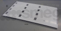 Smeg Mechanical Components - 765414669 Multiflow Cover Bottom